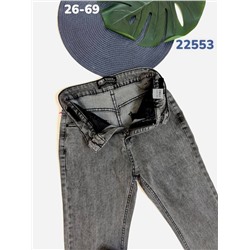 Джинсы 22553 серый