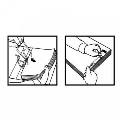 Сшиватель архивный металлопластик 10 шт. 264837 (отгрузка кратно 10)