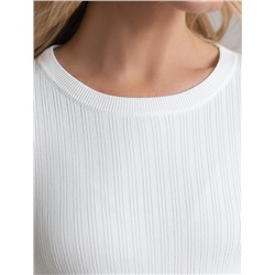 Джемпер тонкой вязки из вискозы с нейлоном