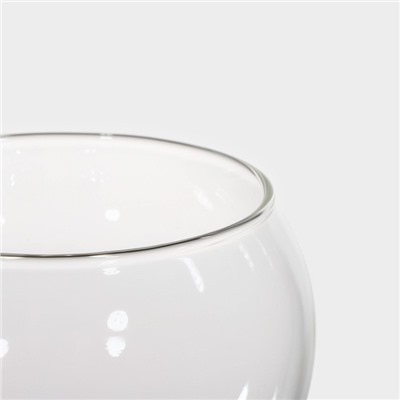 Бокал для вина Magistro «Лампочка», 300 мл, 9×22.5 см, стекло, прозрачный