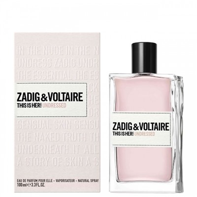 ZADIG & VOLTAIRE THIS IS HER! UNDRESSED edp (w) 100ml