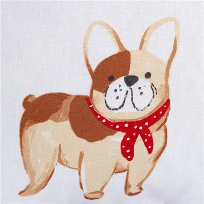 Постельное бельё 1.5-спальное «Этель» Dog party, бязь