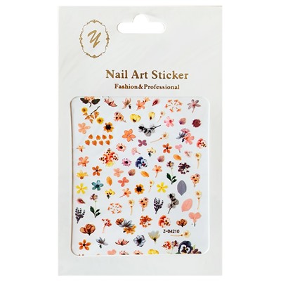 Nail Art Sticker, 2D стикер Z-D4210