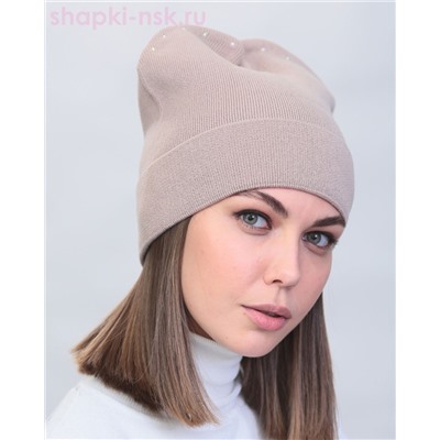 S 711 Шапка с ушками (56-58)