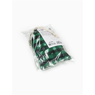 Чай чёрный в холщовом мешке «Новогодний венок», 30 г