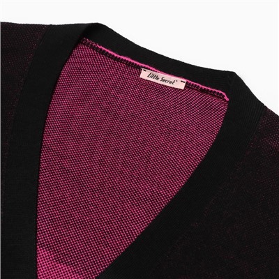 Кардиган женский, цвет чёрный, размер ONE SIZE (42-46)