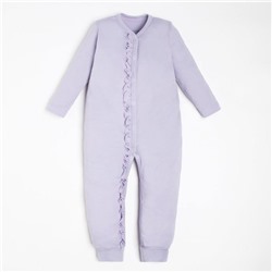 Комбинезон с рюшей для девочки «Крошка Я» BASIC LINE, рост 80-86 см