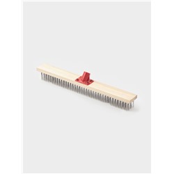 Щётка для пола с металлической щетиной, 50 см