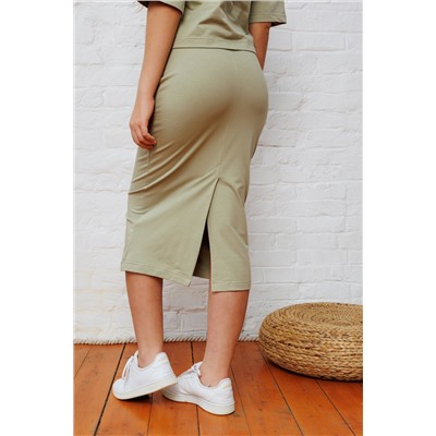 Костюм трикотажный с топом и юбкой 375