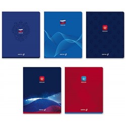 Тетрадь  48л клетка "Патриотичная" 01510 (Т198) SVETOCH