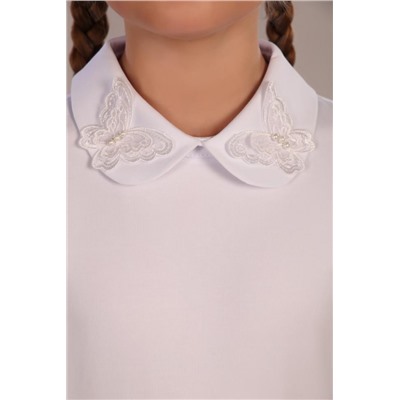 Блузка для девочки Камилла арт. 13173 (Белый)