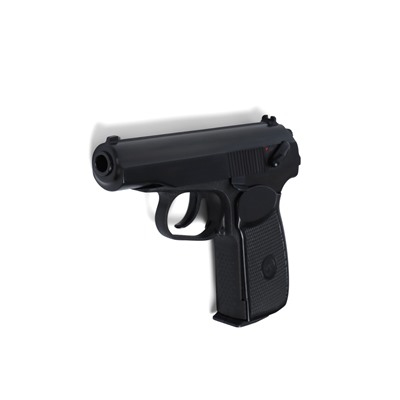 Пистолет пневматический «МР-654К», кал. 4.5 мм, 3 Дж, корпус металл, до 110 м/с