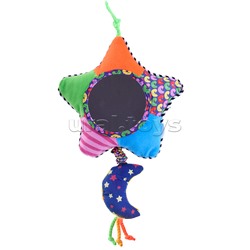 Игрушка развивающая мягкая, подвеска Солнышко 30 см., CRD 19х15 см.