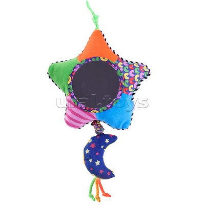 Игрушка развивающая мягкая, подвеска Солнышко 30 см., CRD 19х15 см.