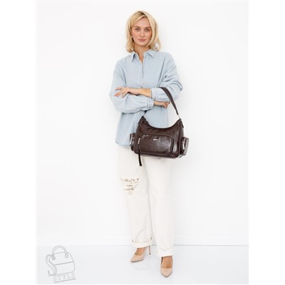 Сумка женская  51164L coffee Velina Fabbiano-Safenta