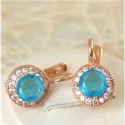 Серьги позолота H01-15338