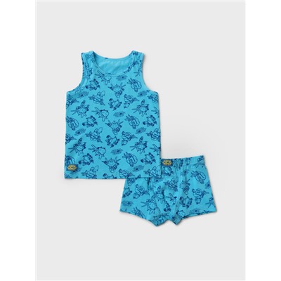 Комплект трикотажный для мальчиков: майка, трусы