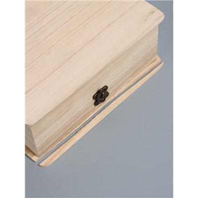 УЦЕНКА Шкатулка дерево под роспись «Книги» (набор 3 шт.) 9.5×16 см 7×20×13.5 см 9×24×17.5 см