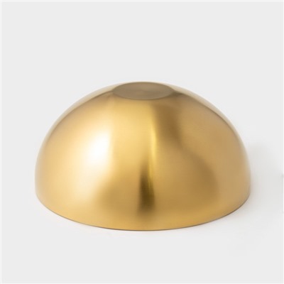 Миска-салатник Sphere, 1,9 л, d=20 см, нержавеющая сталь, золотая