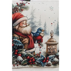 Наволочка декоративная новогодняя 2 шт рогожка НАТАЛИ, 1221264