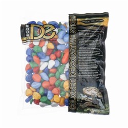 Грунт для аквариума DECOR DE «Мультиколор», фр. 8-12 мм, 800 г