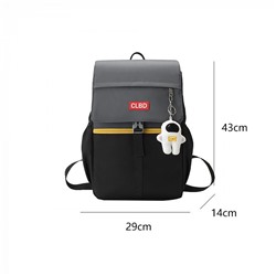 9483-1 черн Рюкзак мужской (43х29х14)