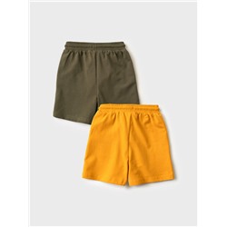 Шорты детские трикотажные для мальчиков, 2 шт в комплекте