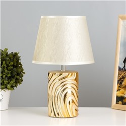 Настольная лампа «Калиса» Е14 40 Вт золото 19×19×32 см RISALUX