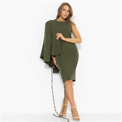 Двойка с акцентом на талии, Цвет мечты (2 в 1, оливковый)