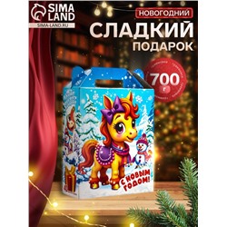 Сладкий новогодний подарок «Ириска-Сахарок», детский, 700 г