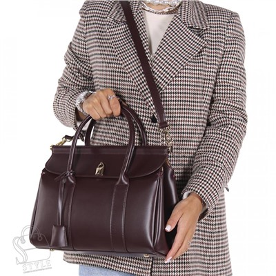 Сумка женская кожаная 3615NN wine red Natale Navetta