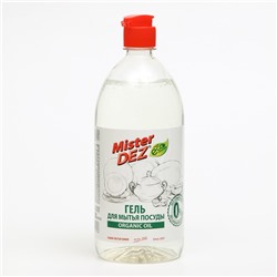 Гель для мытья посуды Mister DEZ Organic oil, eco cleaning,1 л