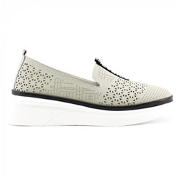 NU837-012 зел Балетки женские (36-41)/10