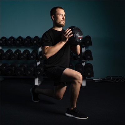 Медицинбол ONLYTOP, 6 кг, d=24 см