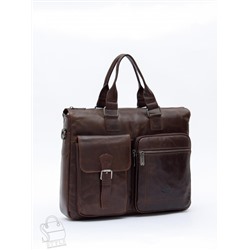 Портфель мужской кожаный 0065Z coffee Zinimsk