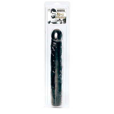 Чёрный фаллоимитатор BIG BONANZA 13 BLACK BUTT PLUG - 33 см.