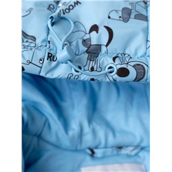 Конверт детский текстильный с полиуретановым покрытием для мальчиков