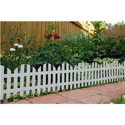 Забор декоративный № 4 (желтый)