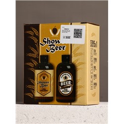 Подарочный набор Shower Beer, гель для душа пиво, 2×500 мл