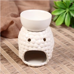 Аромалампа для эфирных масел «Будда с чашей на голове», керамика, 11.5×8×9 см, МИКС