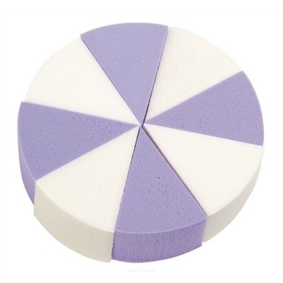 Dewal Beauty Набор спонжей для макияжа SP-04, треугольники, 8 шт. 5741