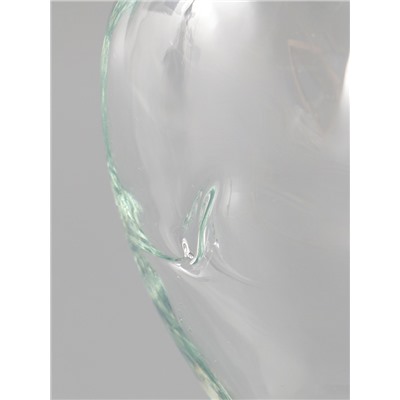 УЦЕНКА Ваза-бутылка декоративная "Сердце 2" 12.5×6.5×19 см, объём 500 мл