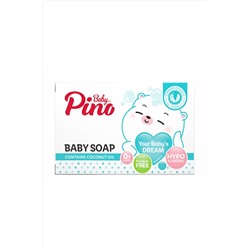 Baby Pino Детское туалетное мыло для нормальной кожи 0+, 100 г KRISTALLER, 1111427