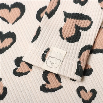 Боди с длинным рукавом «Крошка Я» Leo love, рост 74-80 см