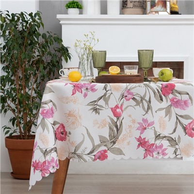Скатерть «Доляна. Лютики», 145×220 см, 100% п/э