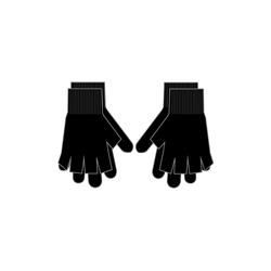 Перчатки трикотажные для девочек