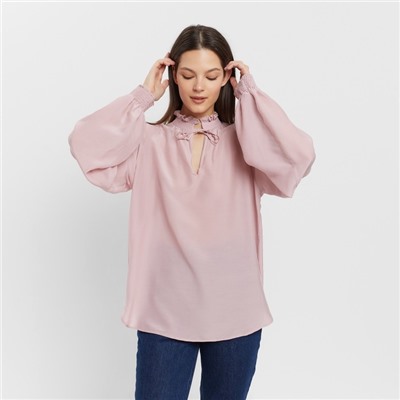 Блузка женская MINAKU: Enjoy, размер 46, цвет розовый