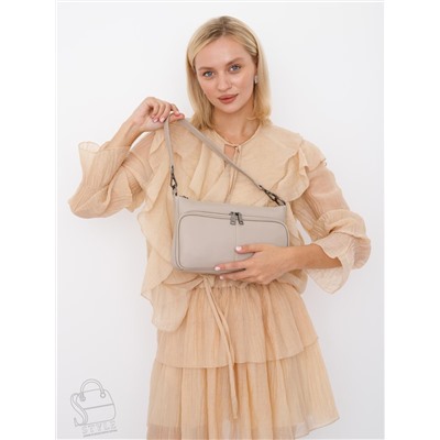 Сумка женская кожаная 8200VG off white Vitelli Grassi  в Новосибирске