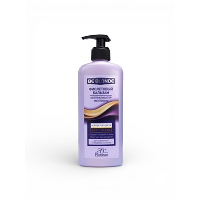 Бальзам для волос Floresan «Корректор цвета» фиолетовый, 400 мл
