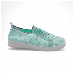 Кроссовки женские текстильные TD88-4 голубые